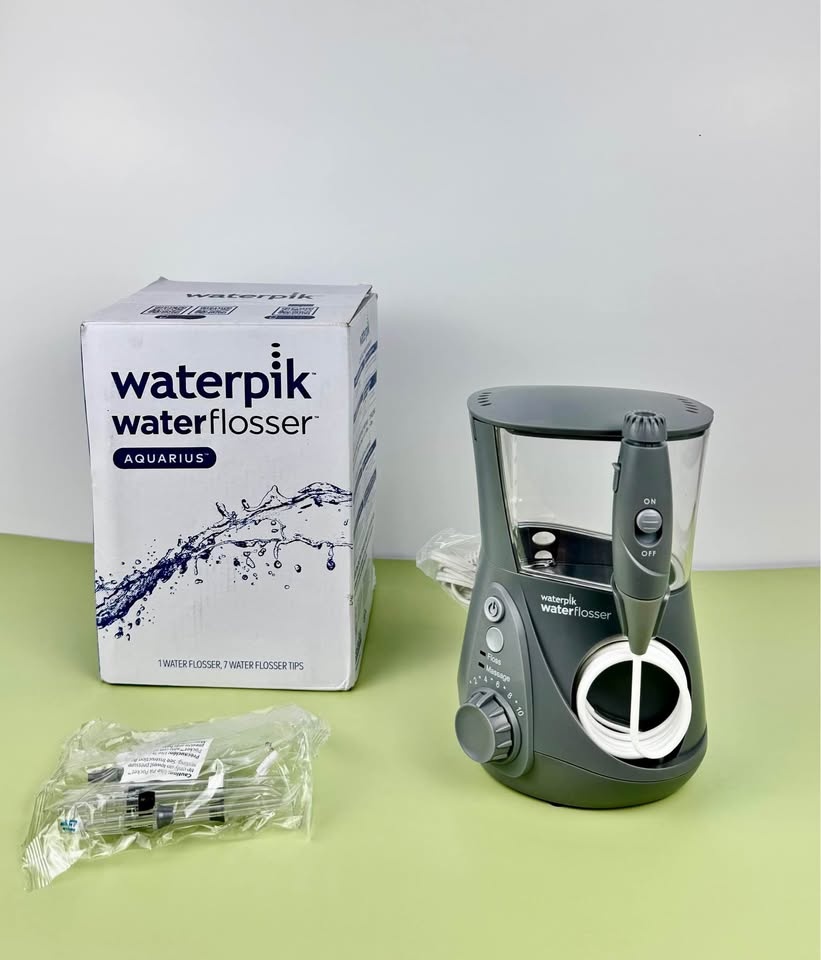 Waterpik Aquarius Electric Water Flosser - 10-Setting, 7 Tips (G