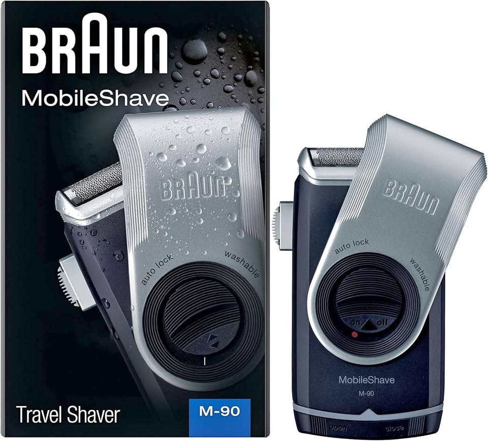Braun MobileShave M90 Electric Travel Shaver - NEW Sealed