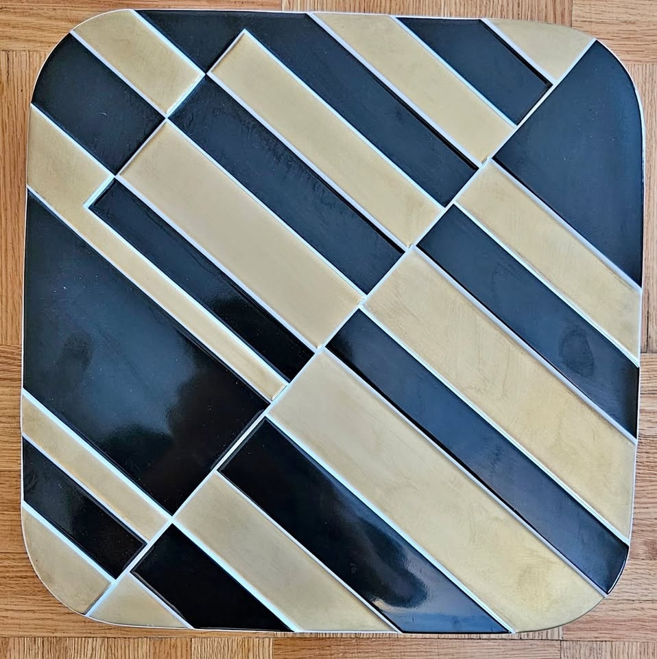 Rosenthal Günter Fruhtrunk Jahresteller Edition 1974
