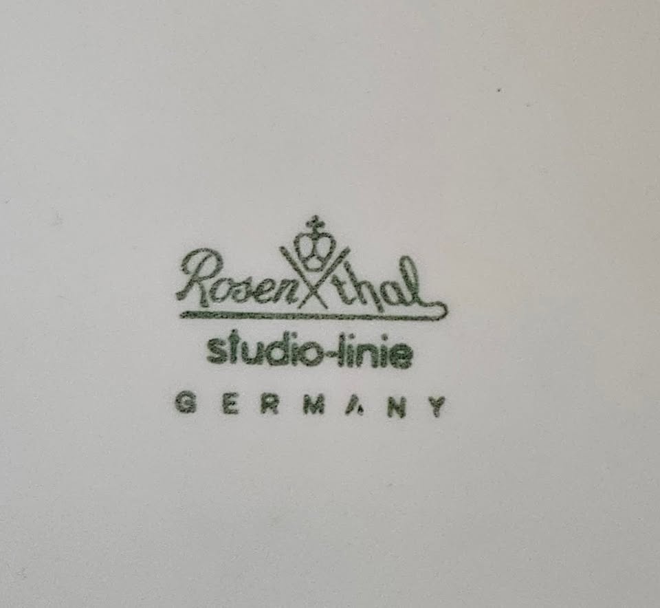 Rosenthal Günter Fruhtrunk Jahresteller Edition 1974 - photo 4