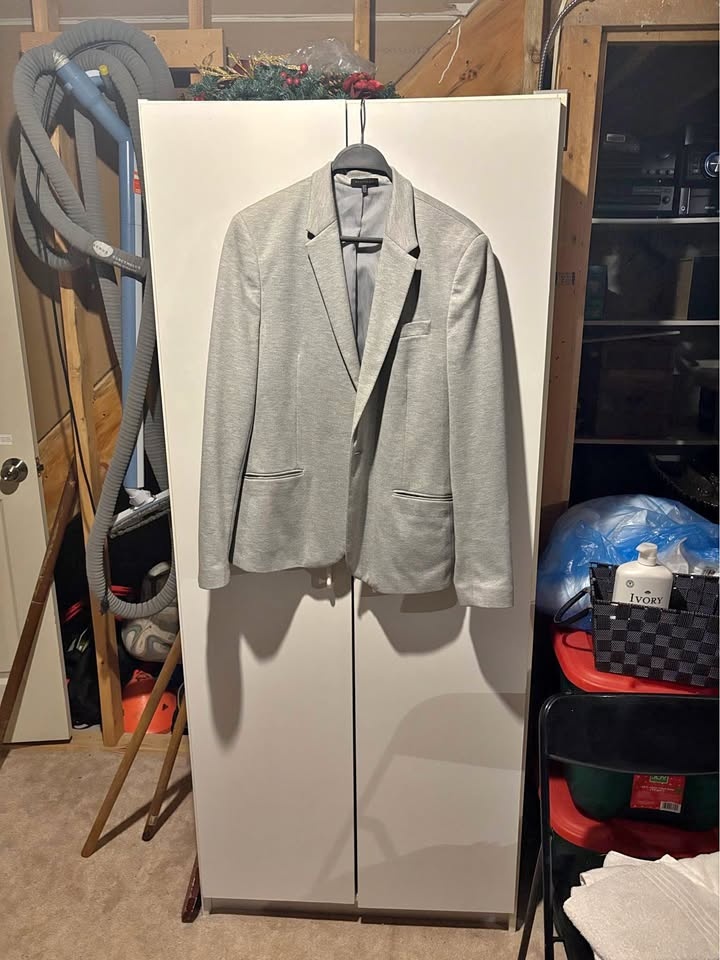 Attitude Men’s Light Grey Blazer