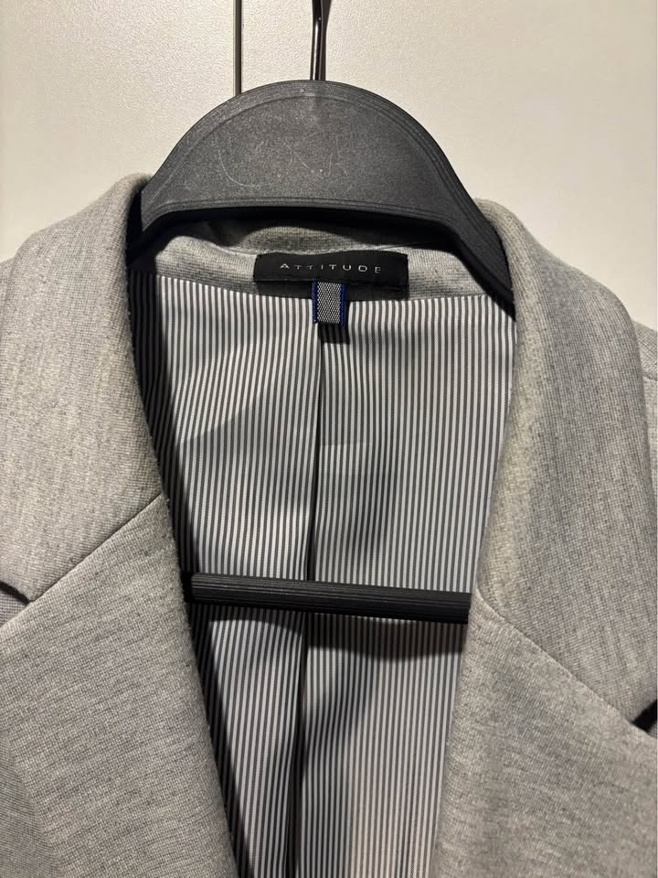 Attitude Men’s Light Grey Blazer - photo 2