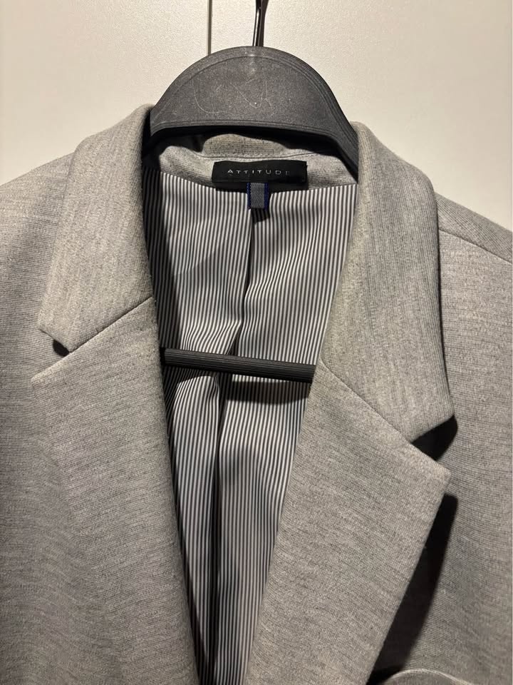 Attitude Men’s Light Grey Blazer - photo 4
