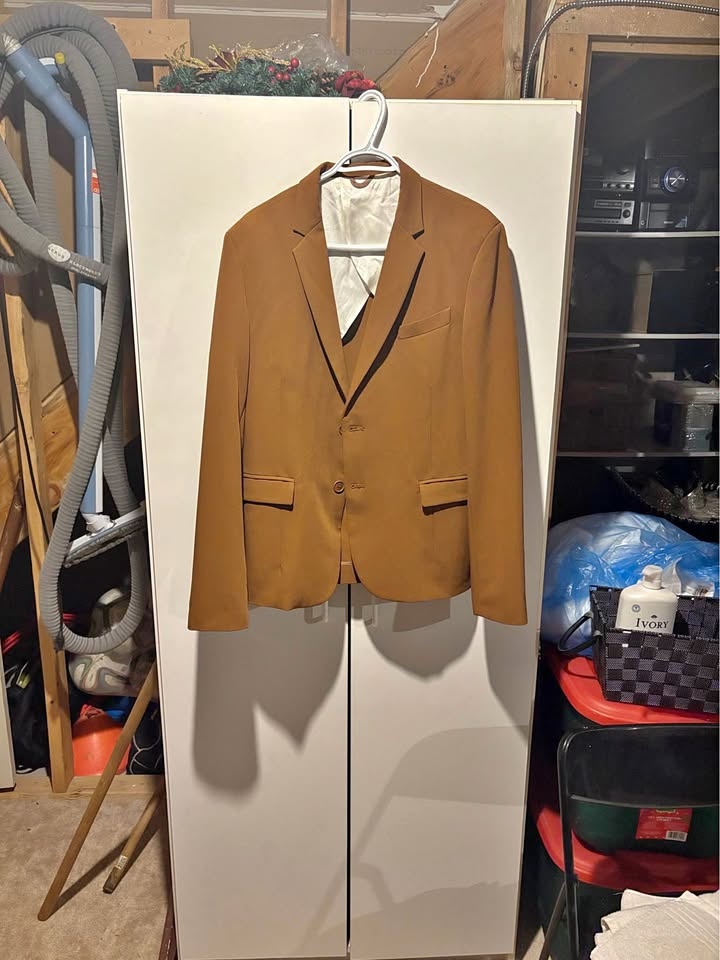 Classic Brown Men's Blazer Imperial
