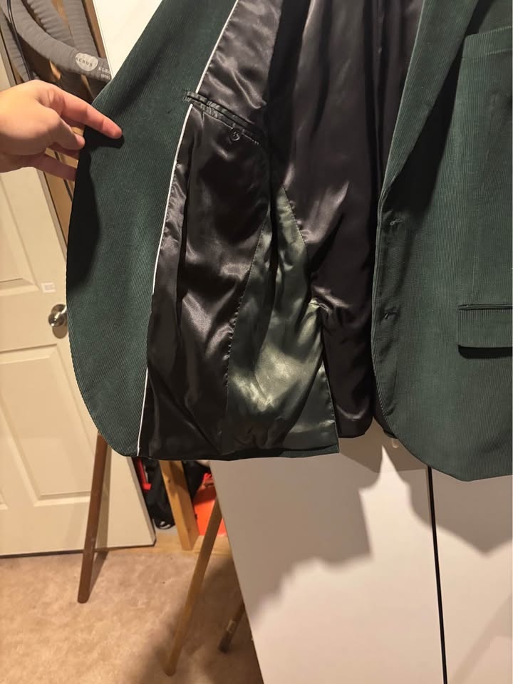 Forest Green Men's Blazer - photo 3