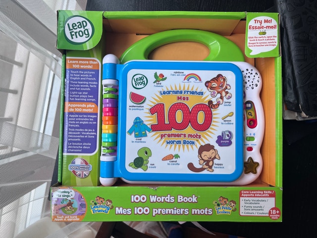 Leap Frog 100 Words Book