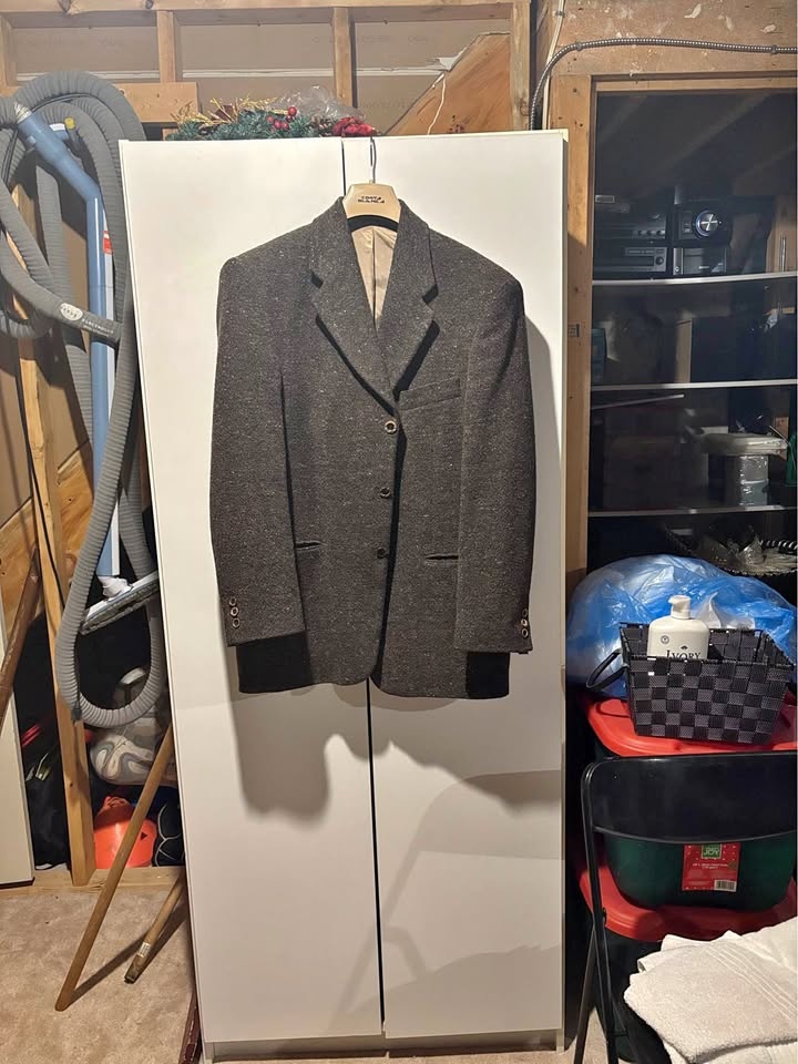 Men's Brown Tweed Blazer