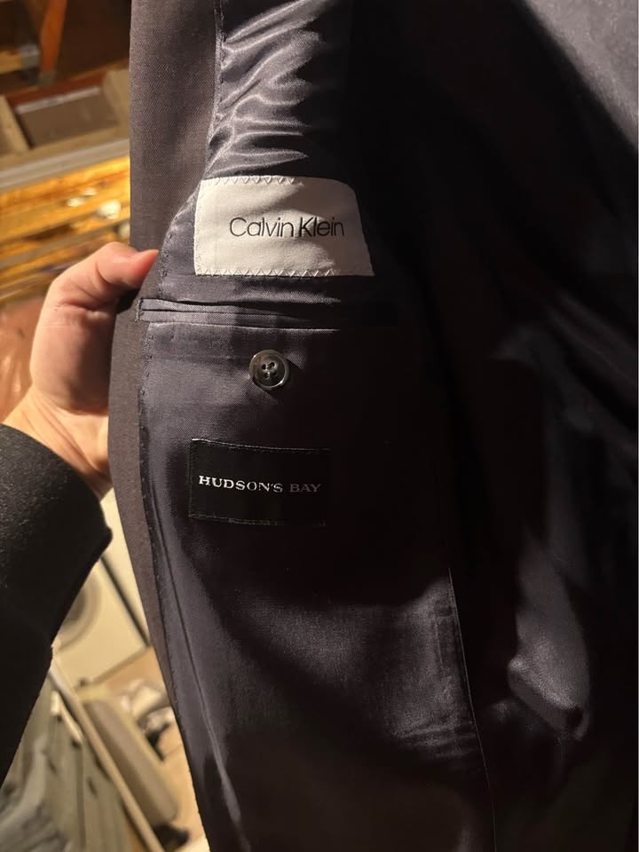 Calvin Klein Charcoal Blazer - photo 2