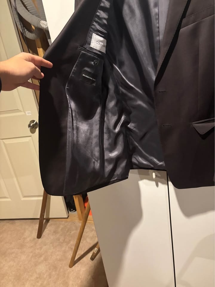 Calvin Klein Charcoal Blazer - photo 3