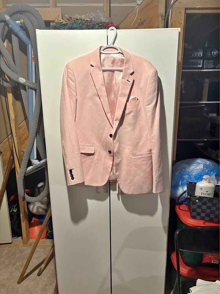 HL Affair Light Pink Men's Blazer