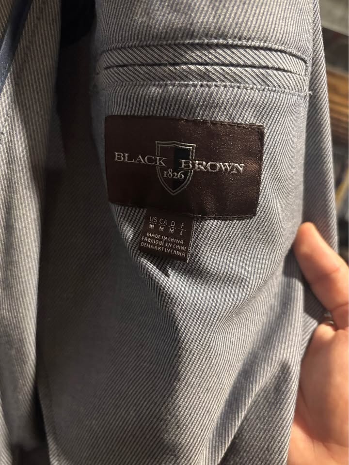 Black Brown 1826 Grey/Blue Blazer - photo 2