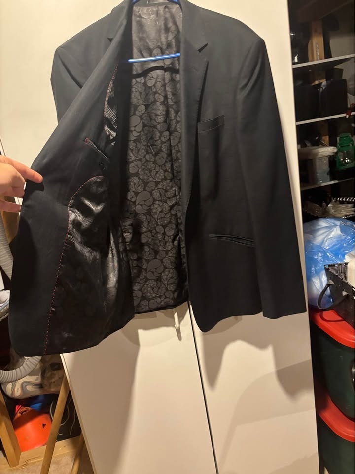 Classic Black Men's Blazer - photo 4