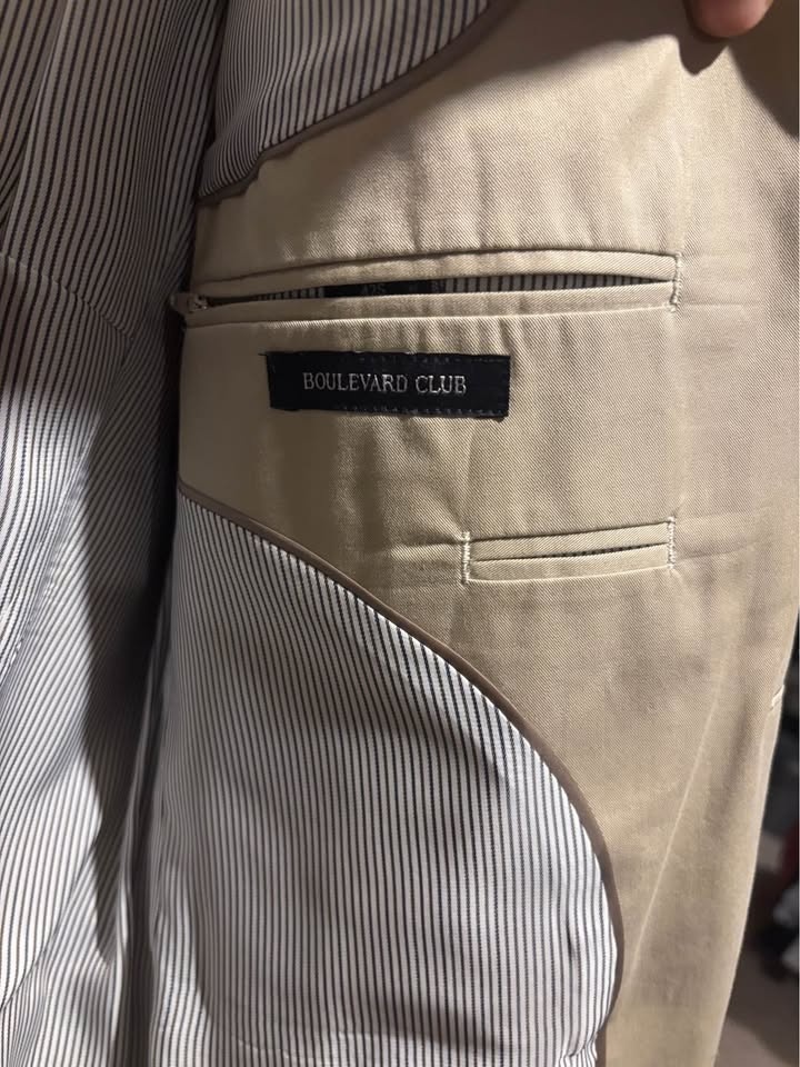 Elegant Beige Men's Blazer - photo 2