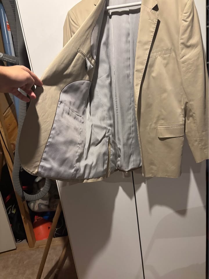 Elegant Beige Men's Blazer - photo 4
