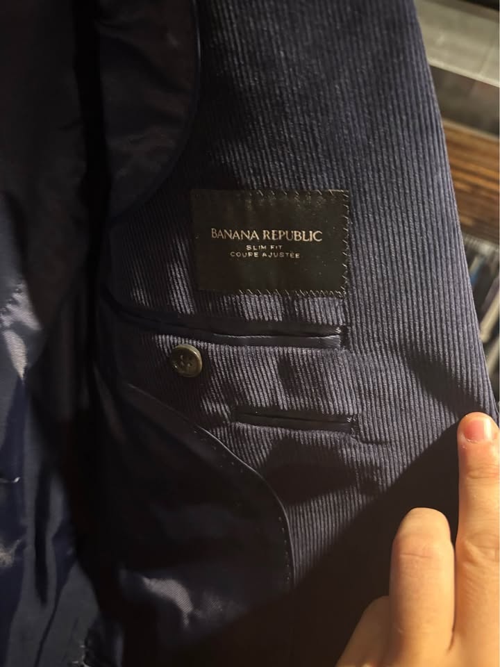 Banana Republic Men's Navy Blazer - photo 2