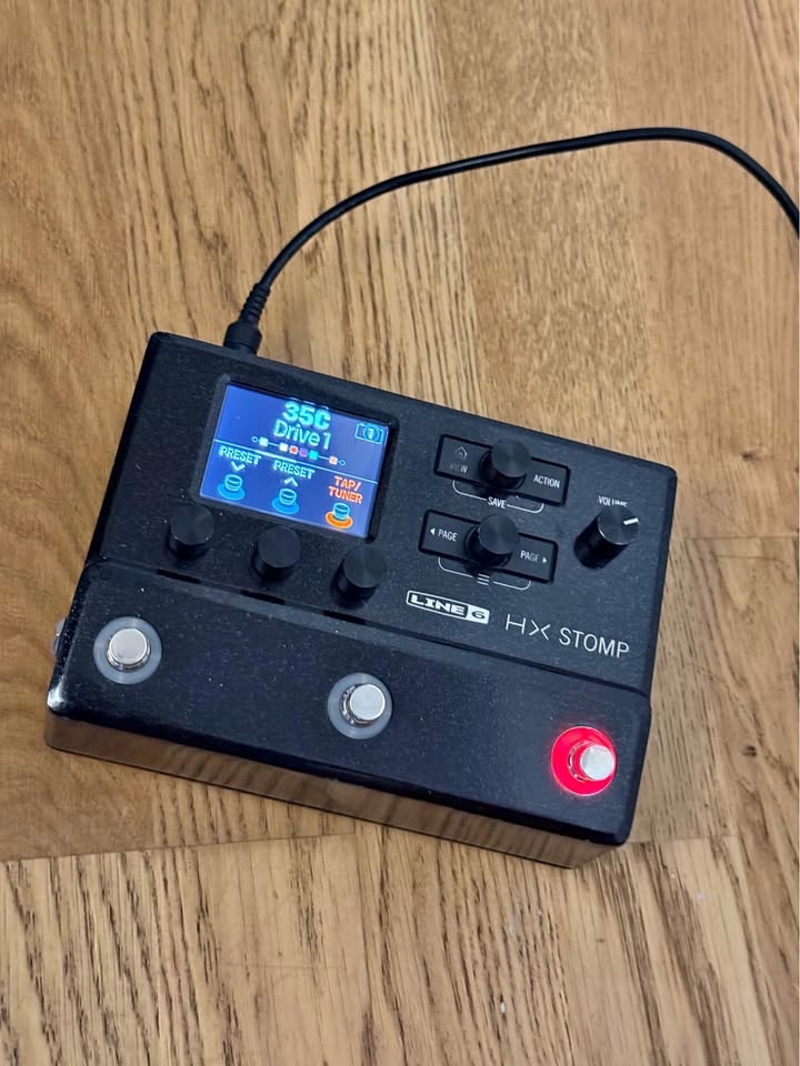 Line 6 HX Stomp – Mint + Ampero Dual Switch