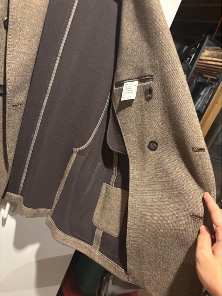 Black Brown 1826 Brown Textured Blazer - photo 4