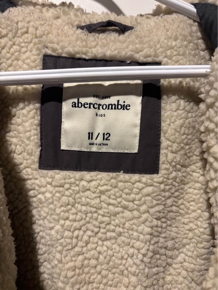 Abercrombie & Fitch Dark Gray Winter Jacket (Kids) - photo 2