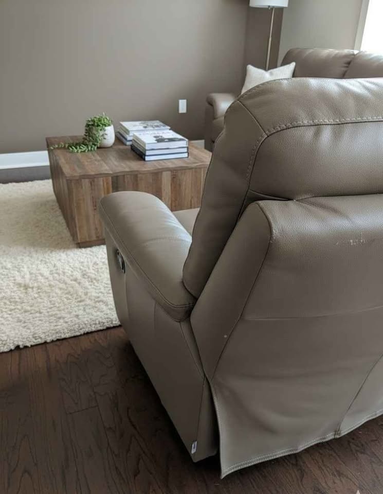 Reclining Leather Chair - Free Delivery - photo 2