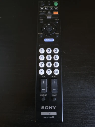 Sony Remote Control RM-YD028 Bravia TV Genuine Original OEM - Te