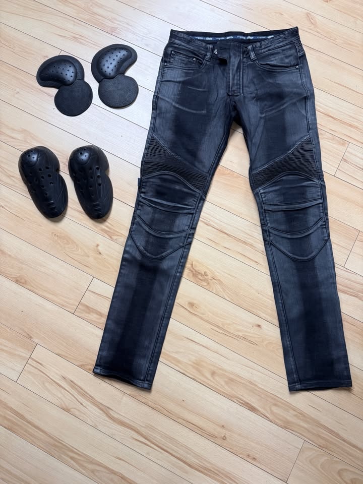 Uglybros. Original Featherbed Silver Motorbike Pants - photo 3
