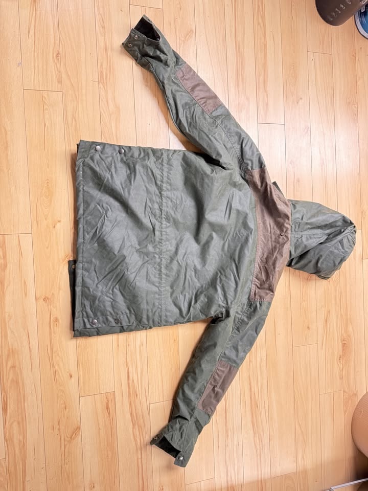 Mens Brant Oil-skin Outback Jacket. Lined & Insulated. - photo 2