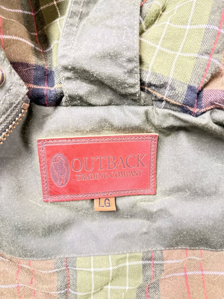 Mens Brant Oil-skin Outback Jacket. Lined & Insulated. - photo 5