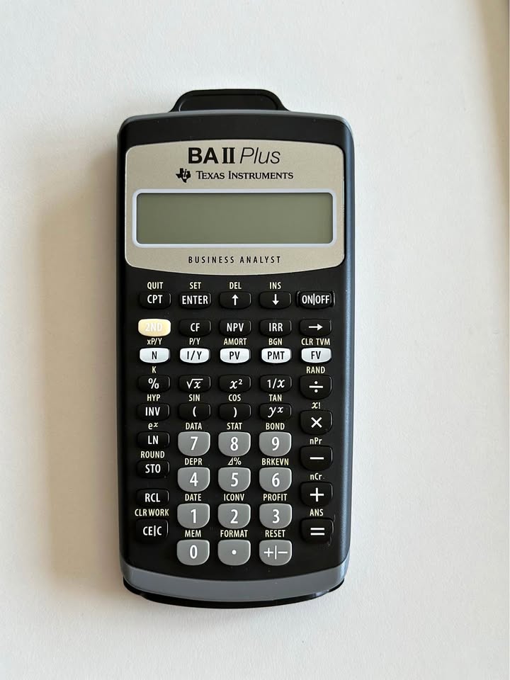 Texas Instruments BAII Plus Calculator