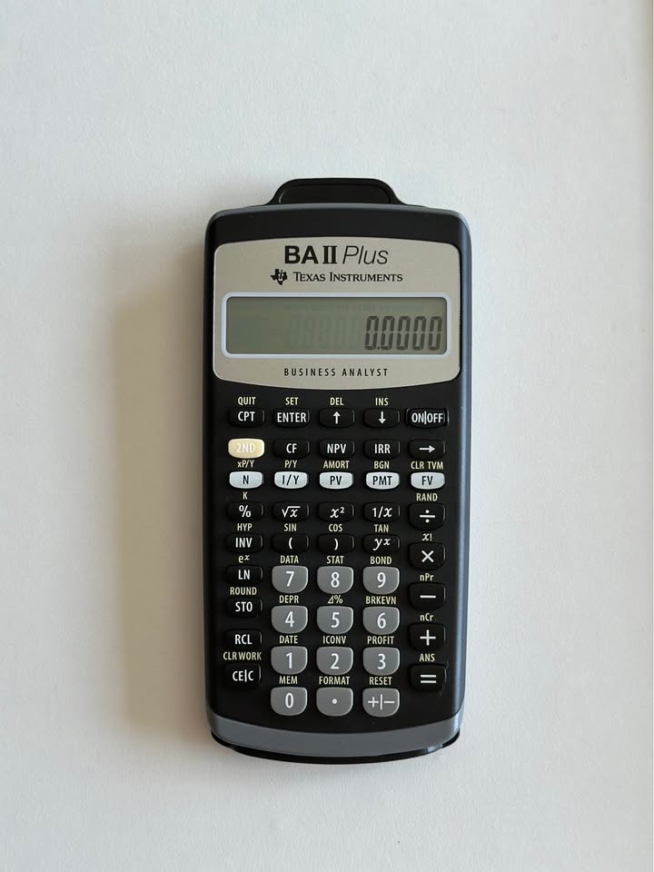 Texas Instruments BAII Plus Calculator - photo 2