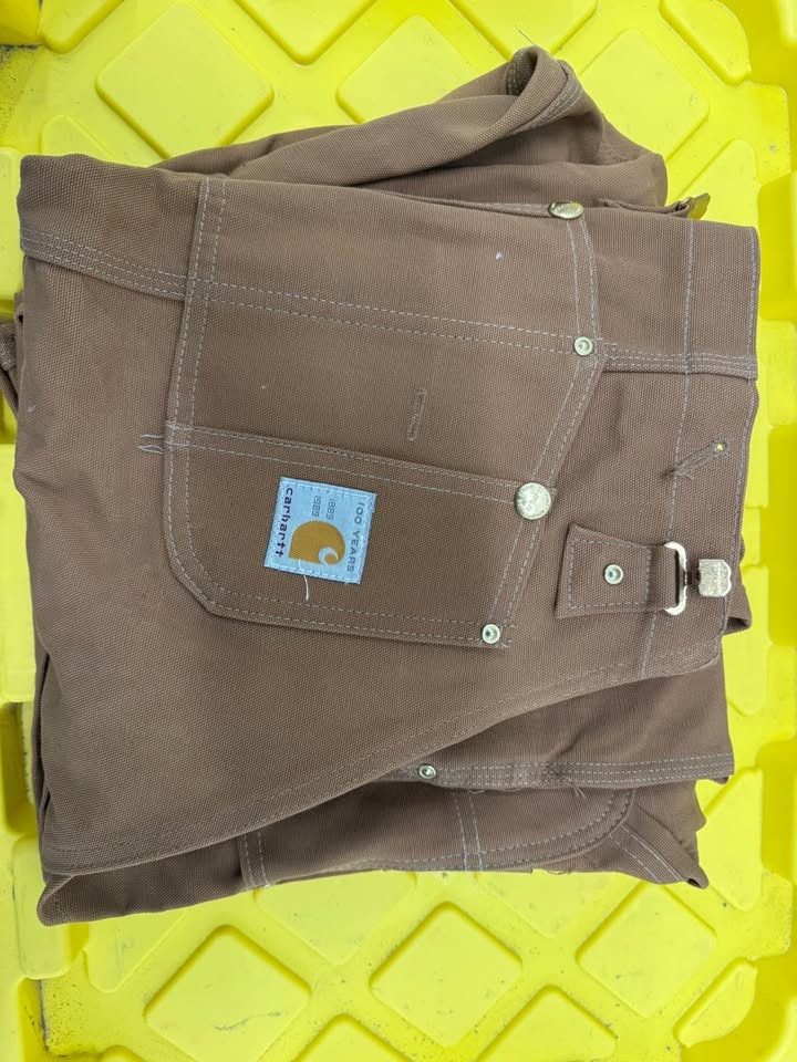 Carhartt Men's Loose Fit Firm Duck Bib Overalls - photo 3