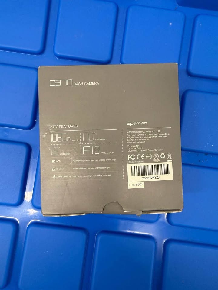 Apeman C370 Mini Dash Camera 1080p - photo 2