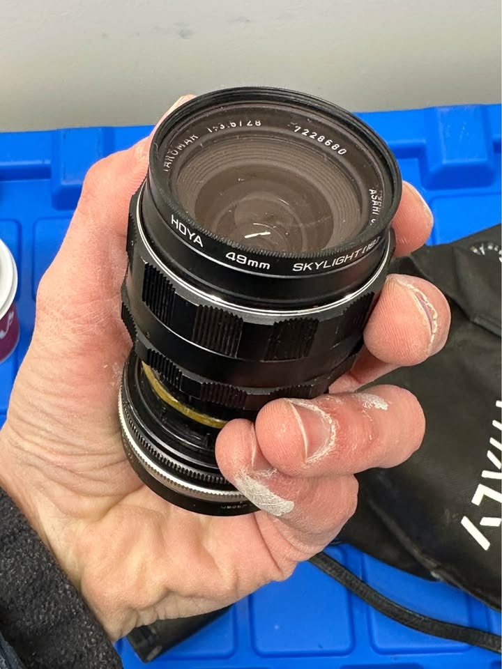 Asahi Pentax Spotmatic 35mm Film Camera + Takumar Lenses - photo 3