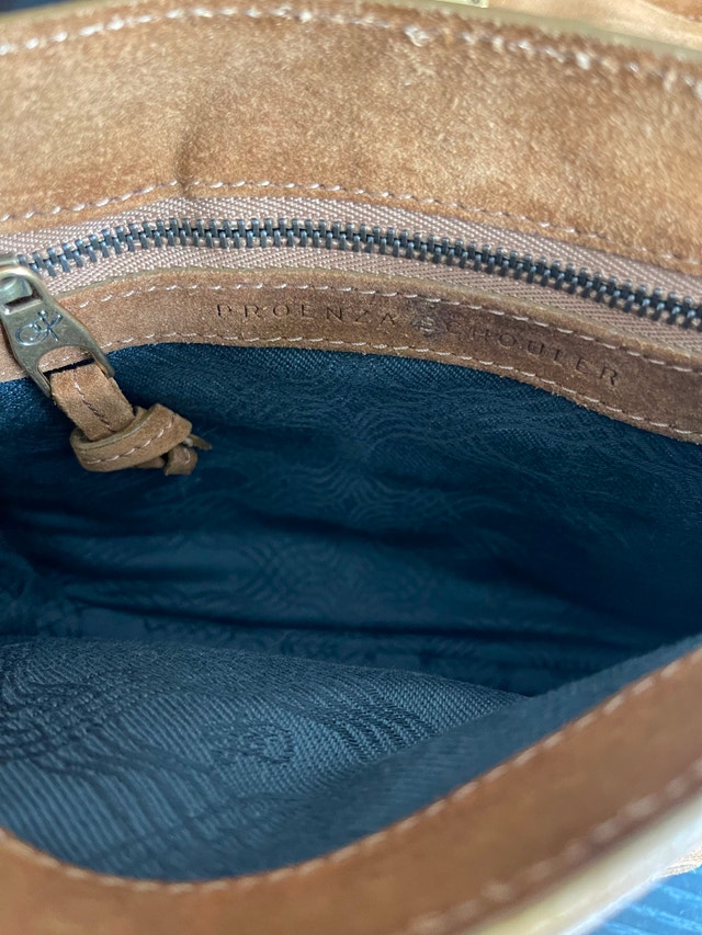 PROENZA SCHOULER PS1 Mini Brown Suede Bag - photo 5