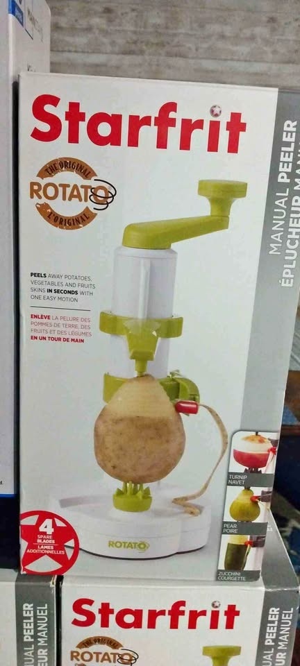 Brand New Starfrit Vegetable Potato Fruit Manual Peeler Machine