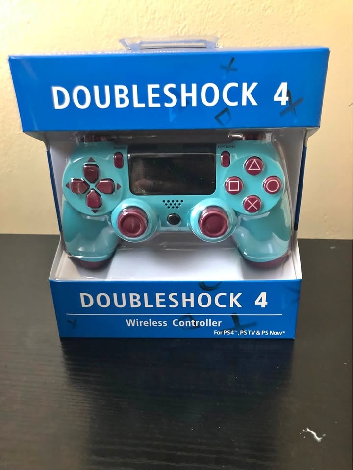 DualShock 4 Wireless Controller PS4 Aqua Blue Maroon