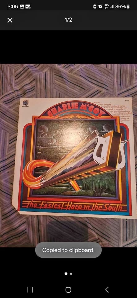 Charlie McCoy Vinyl Record