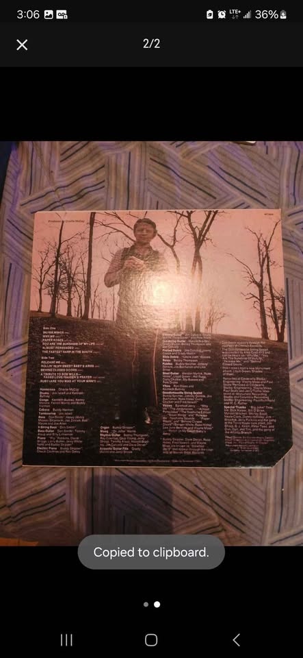 Charlie McCoy Vinyl Record - photo 2