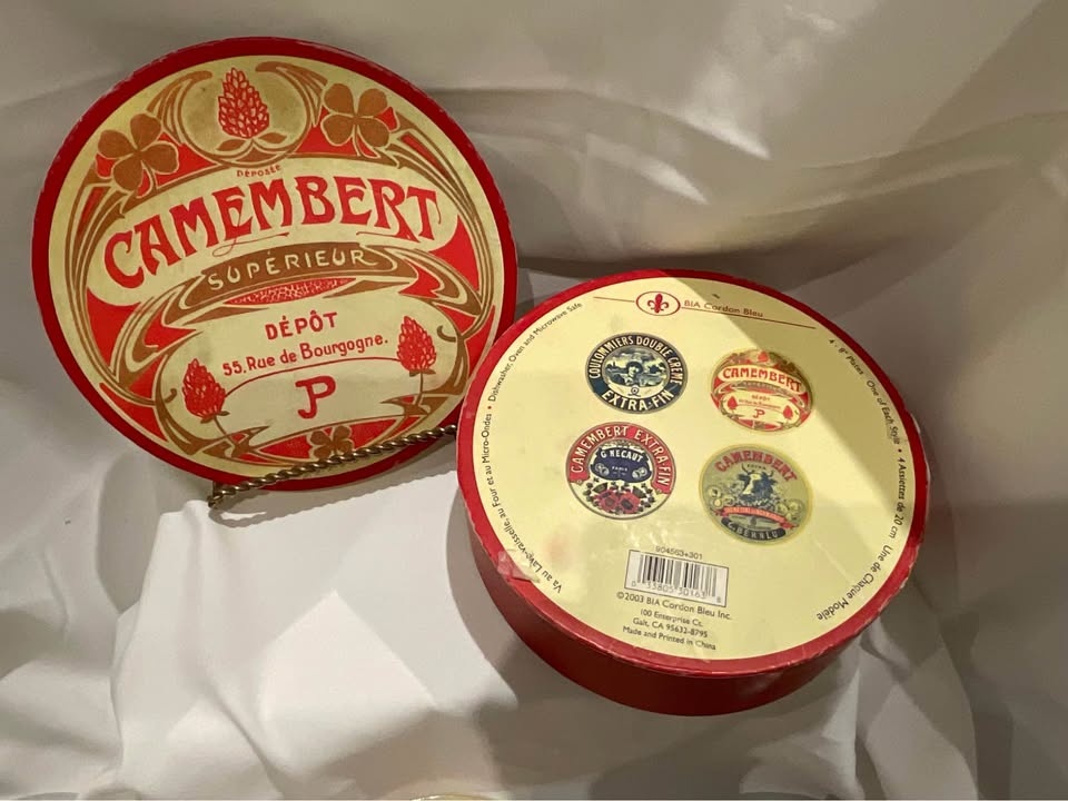 Camembert Depot Vintage 8" Dishes Set Of 4 - photo 2