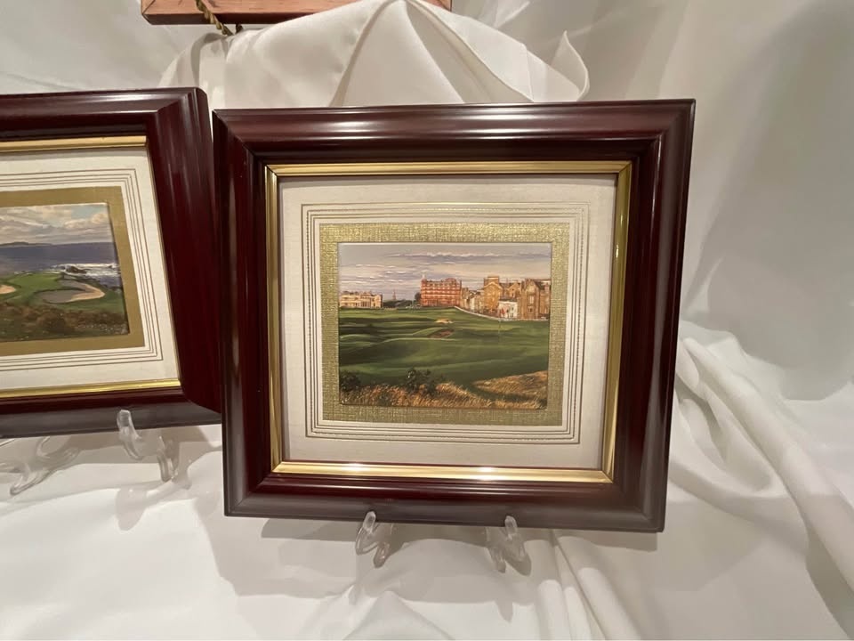 Golf Brushstrokes Fine Art by Atelier America - Set of 3 - photo 2
