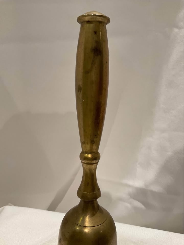 Bell Vintage School Brass Bell - photo 4