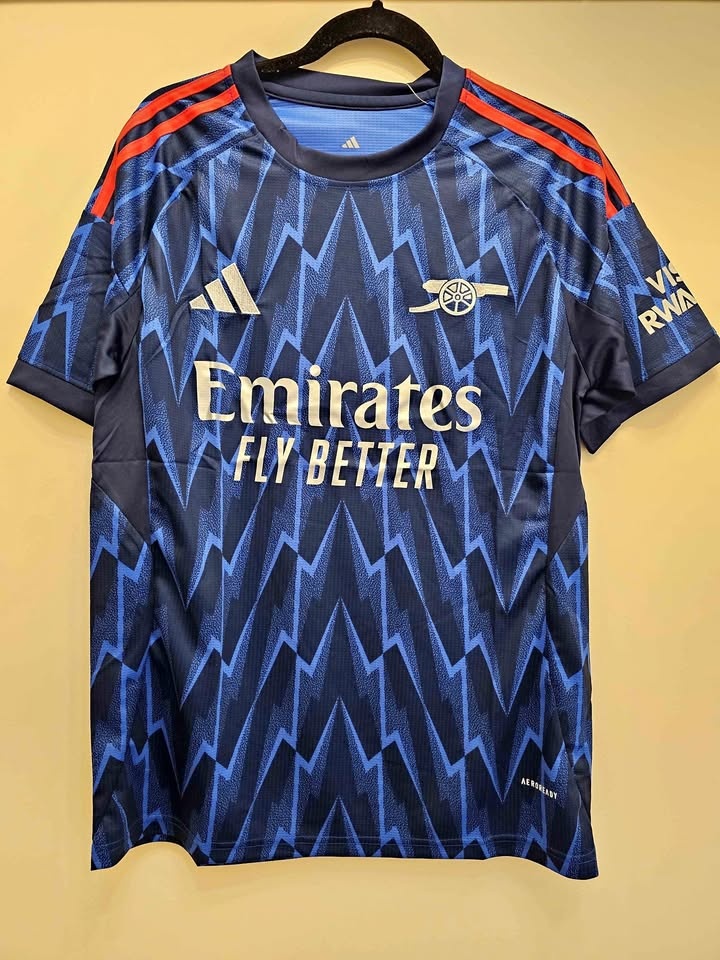 Arsenal Away Kit Blue 2025/2026