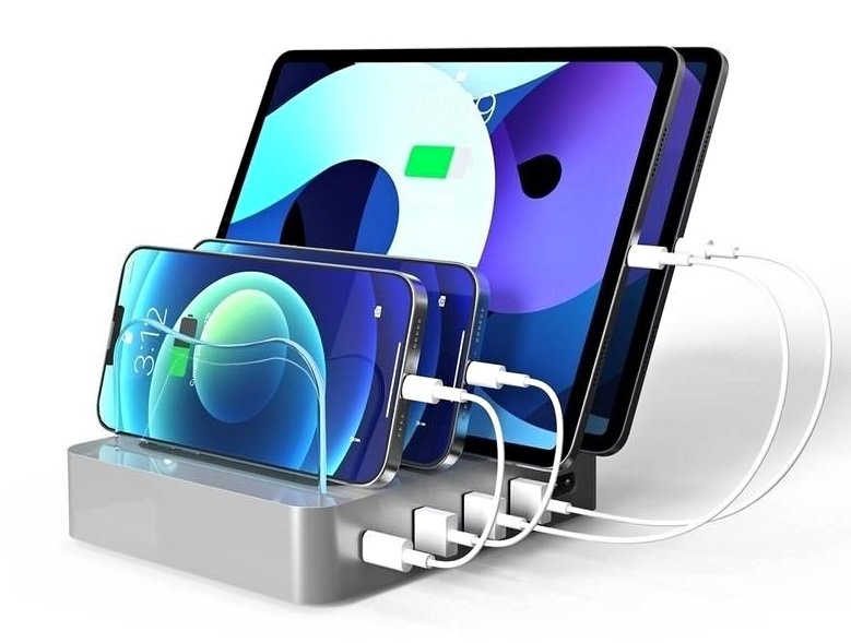 4-Port Charging Station