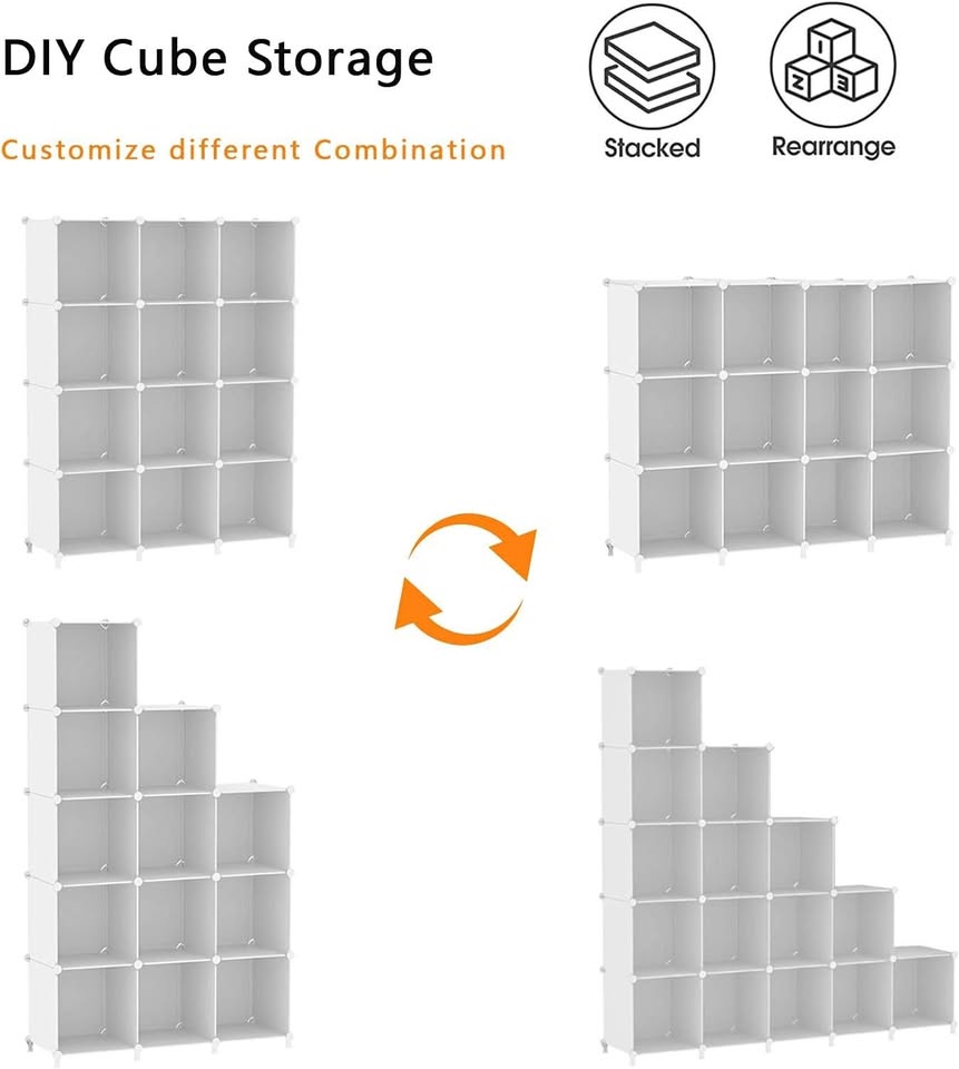 *NEW* 12 Cube Storage, Multiple Configurations