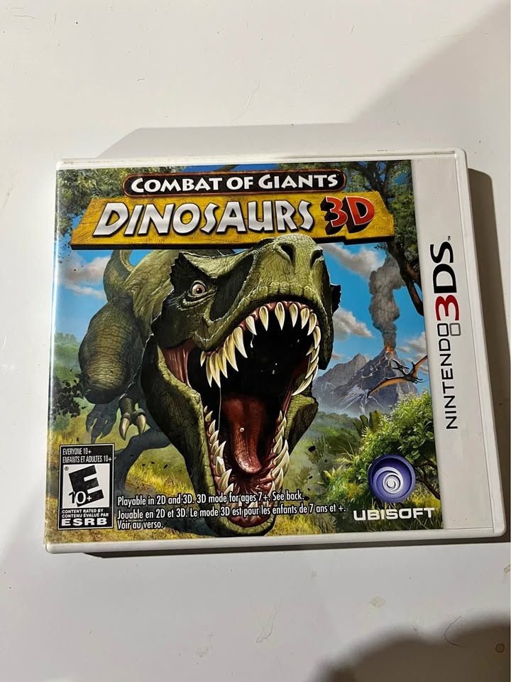 Nintendo 3DS Combat of Giants Dinosaurs 3D Game