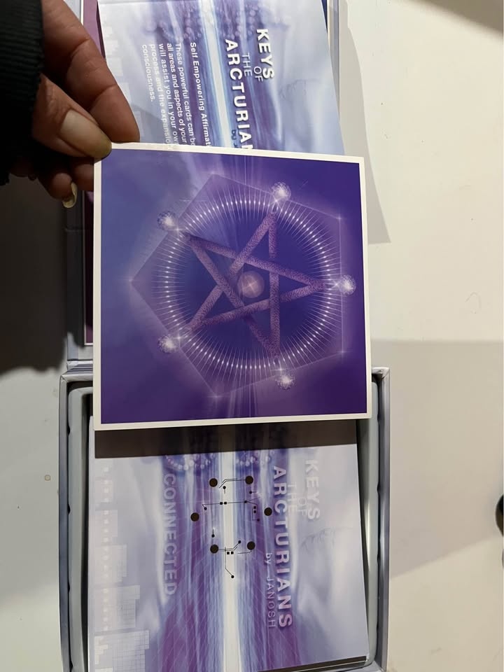 Janosh Keys of the Arcturians Affirmation Card Set - photo 5