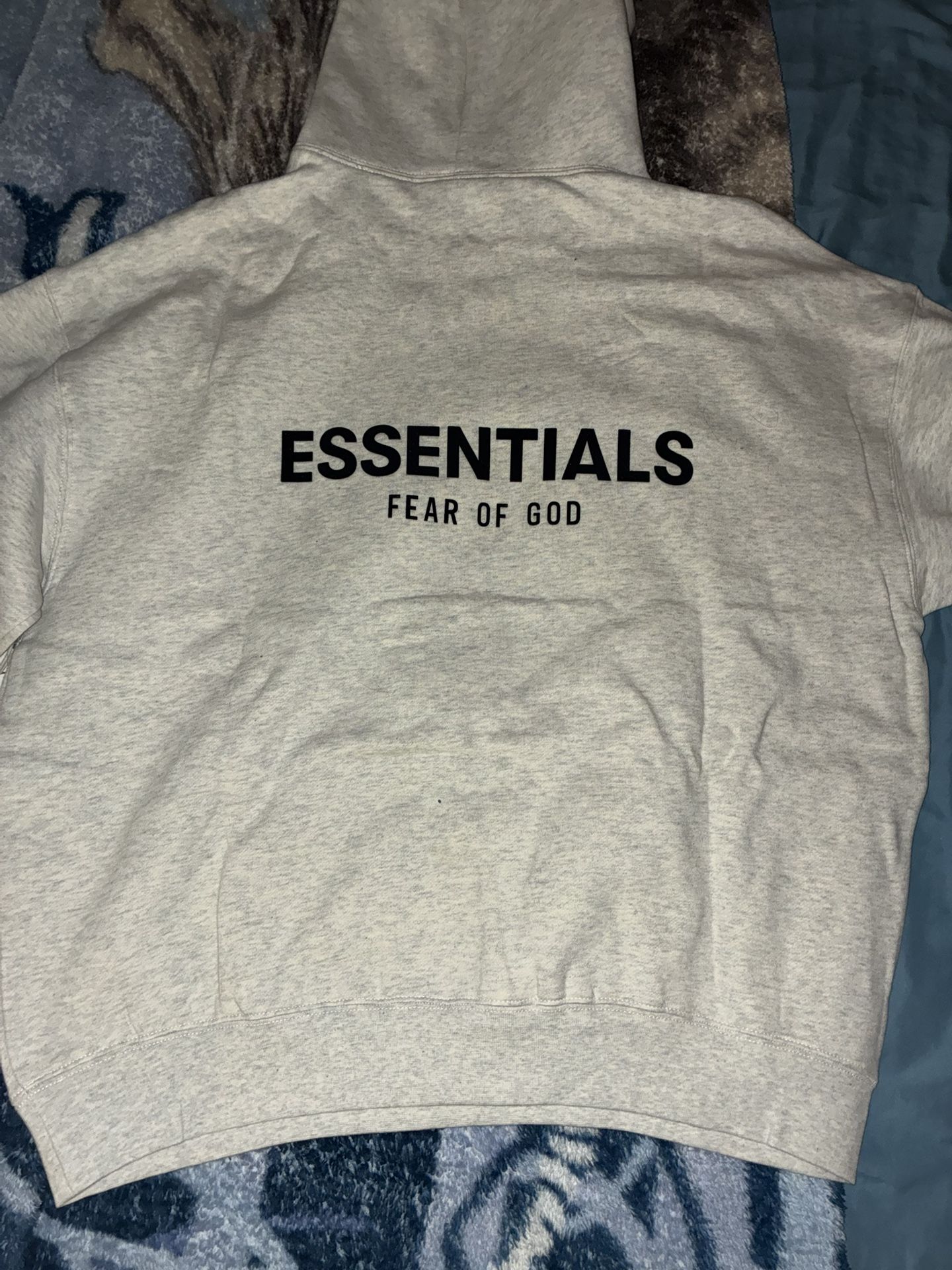 essentials white hoddie - photo 4