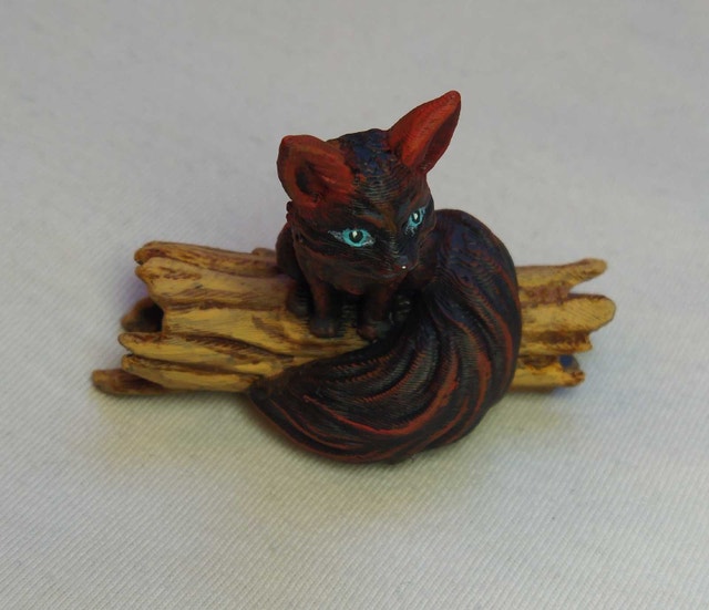 black Fox figurine - photo 2