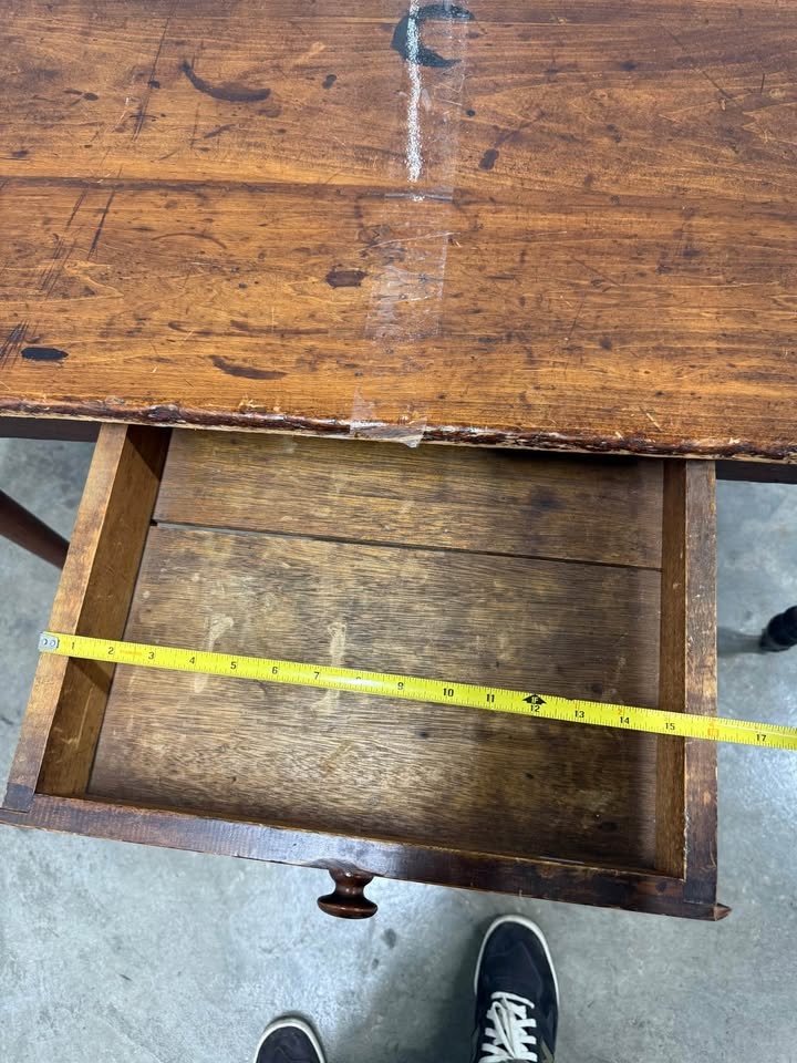 Writing Desk Table With Drawer - photo 5