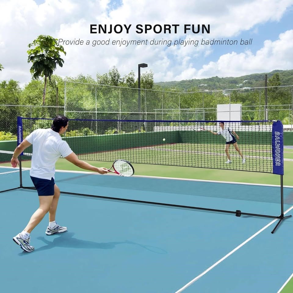 Easy 10ft Badminton/Volleyball/Pickleball Net Set - photo 2