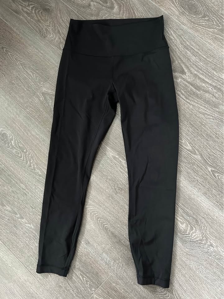 Lulu🍋 Black Leggings Size 8 - photo 3